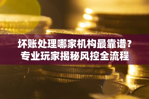 北京坏账处理哪家机构最靠谱？专业玩家揭秘风控全流程